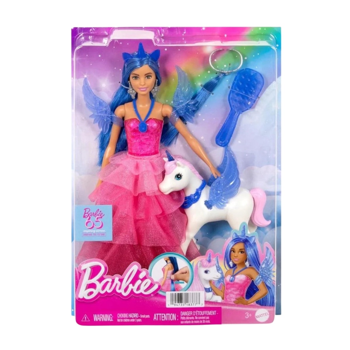 Mattel Barbie Blue Haired Doll
