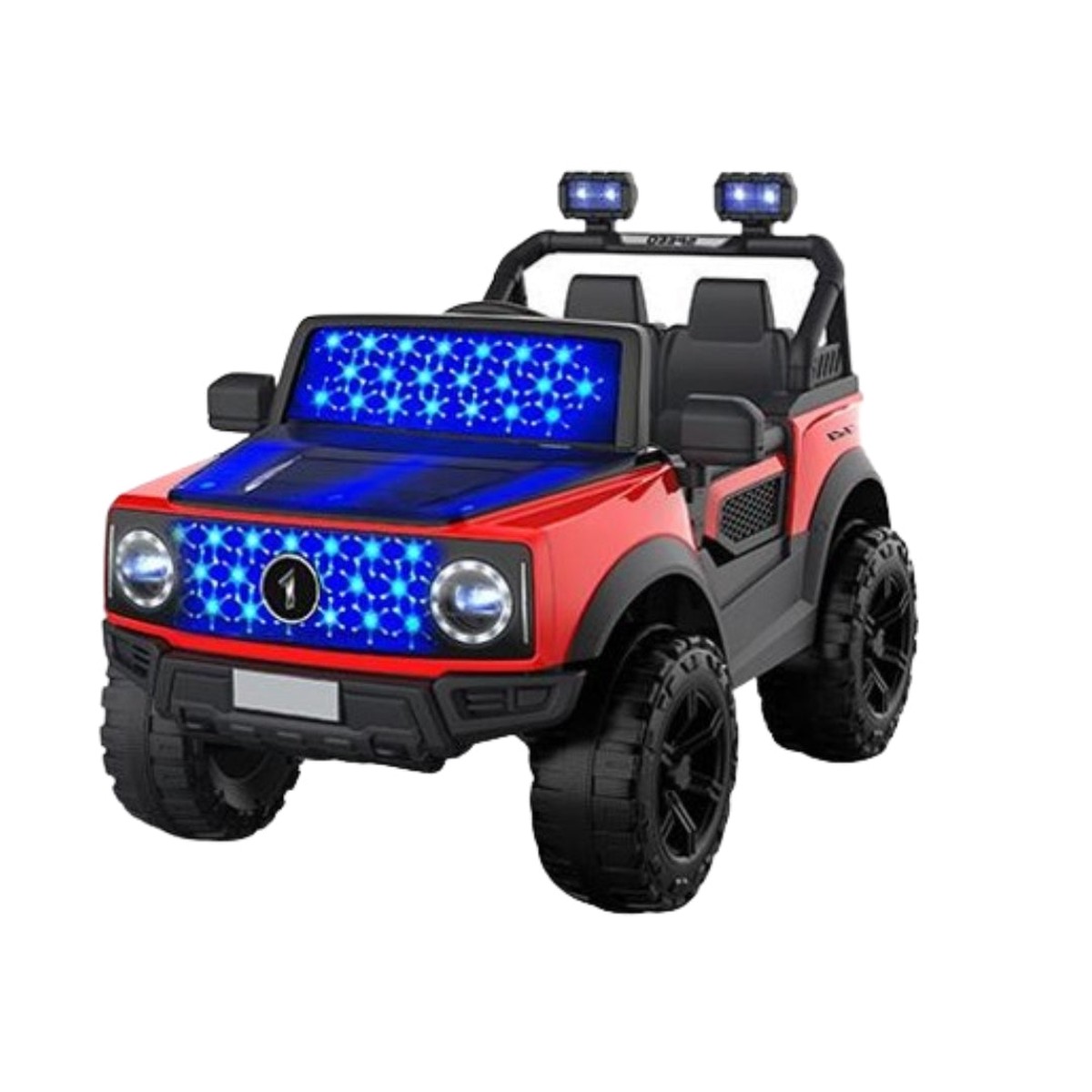 12V Ride-On Jeep (Red)