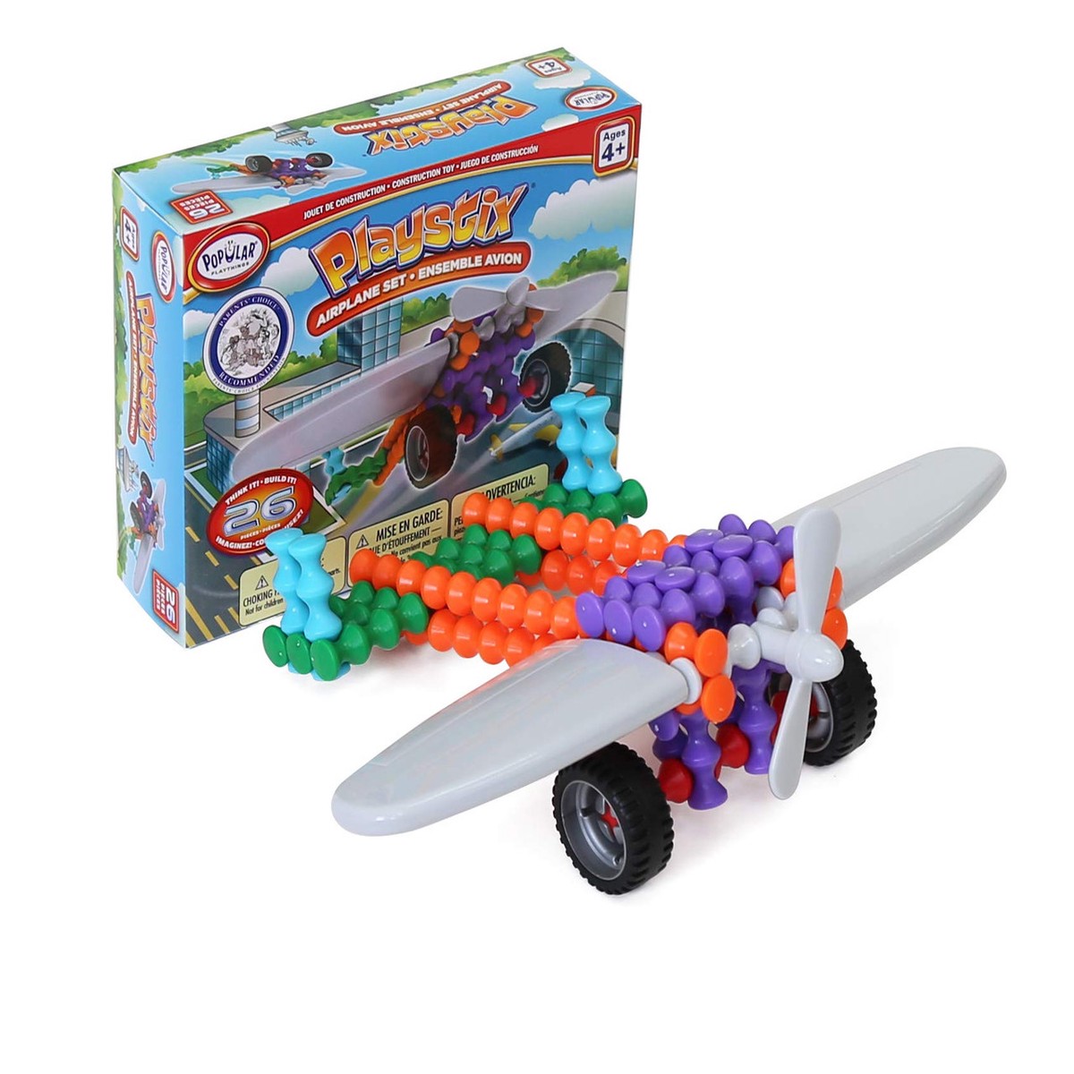 Popular Playthings Playstix Master Kits - Airplane