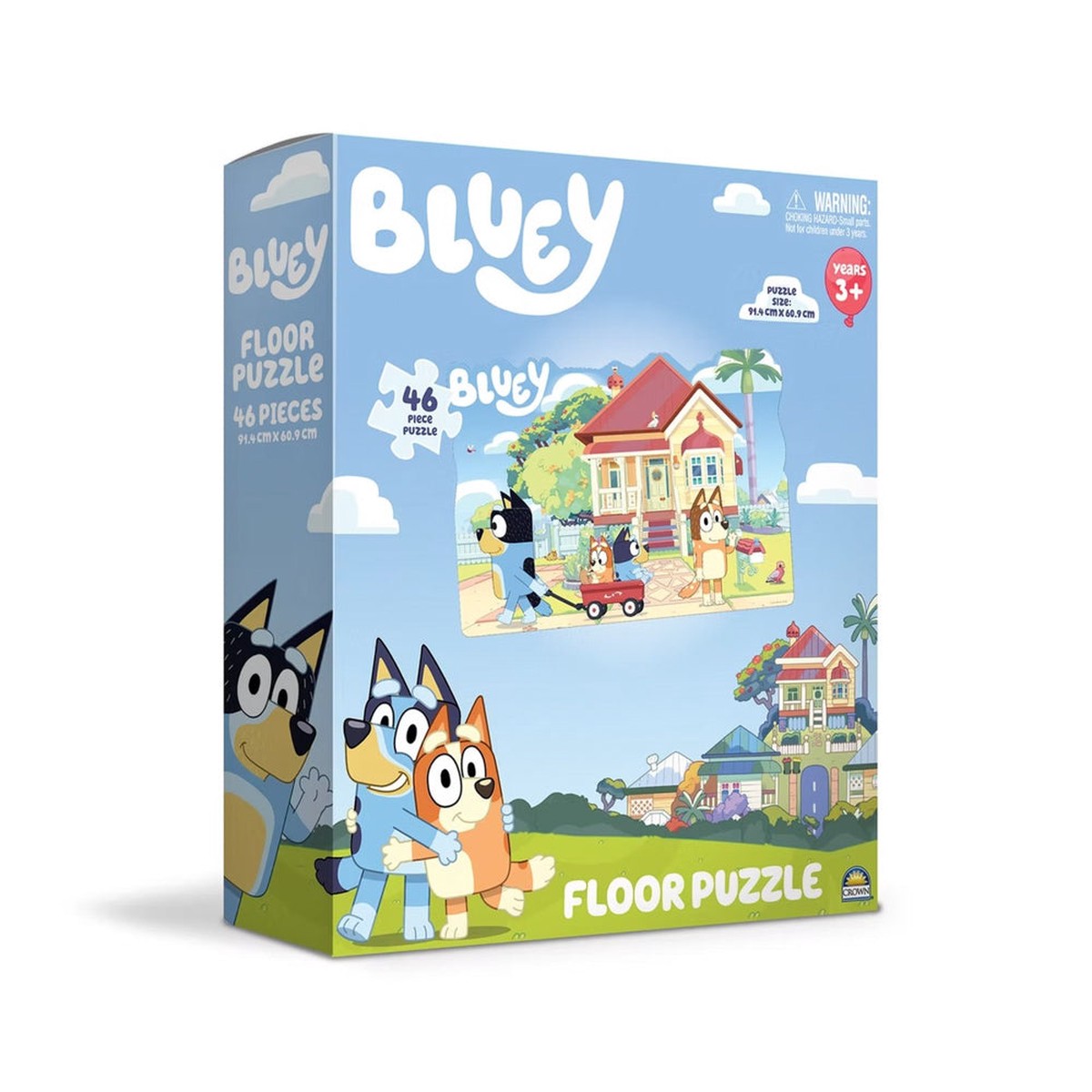 Bluey Floor 46 Piece Jigsaw Puzzle