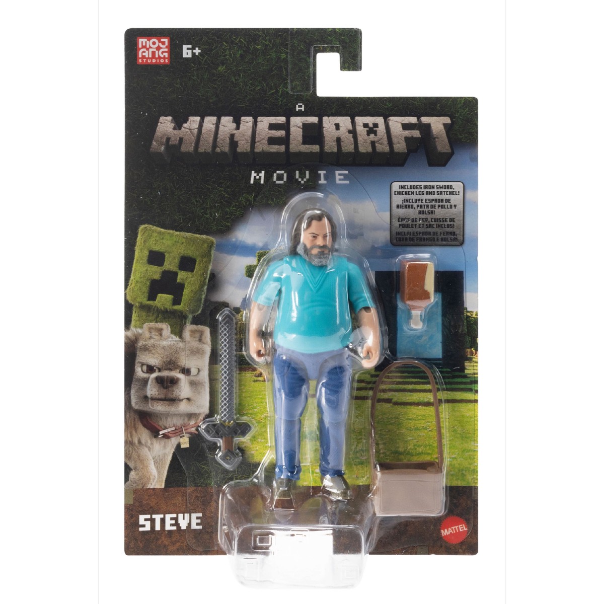 A Minecraft Movie Action Figure Steve