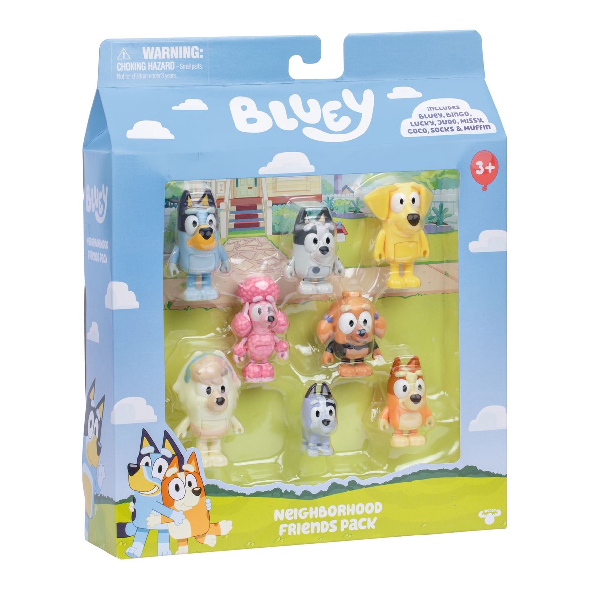 Bluey Neighbourhood Friends 8 Pack