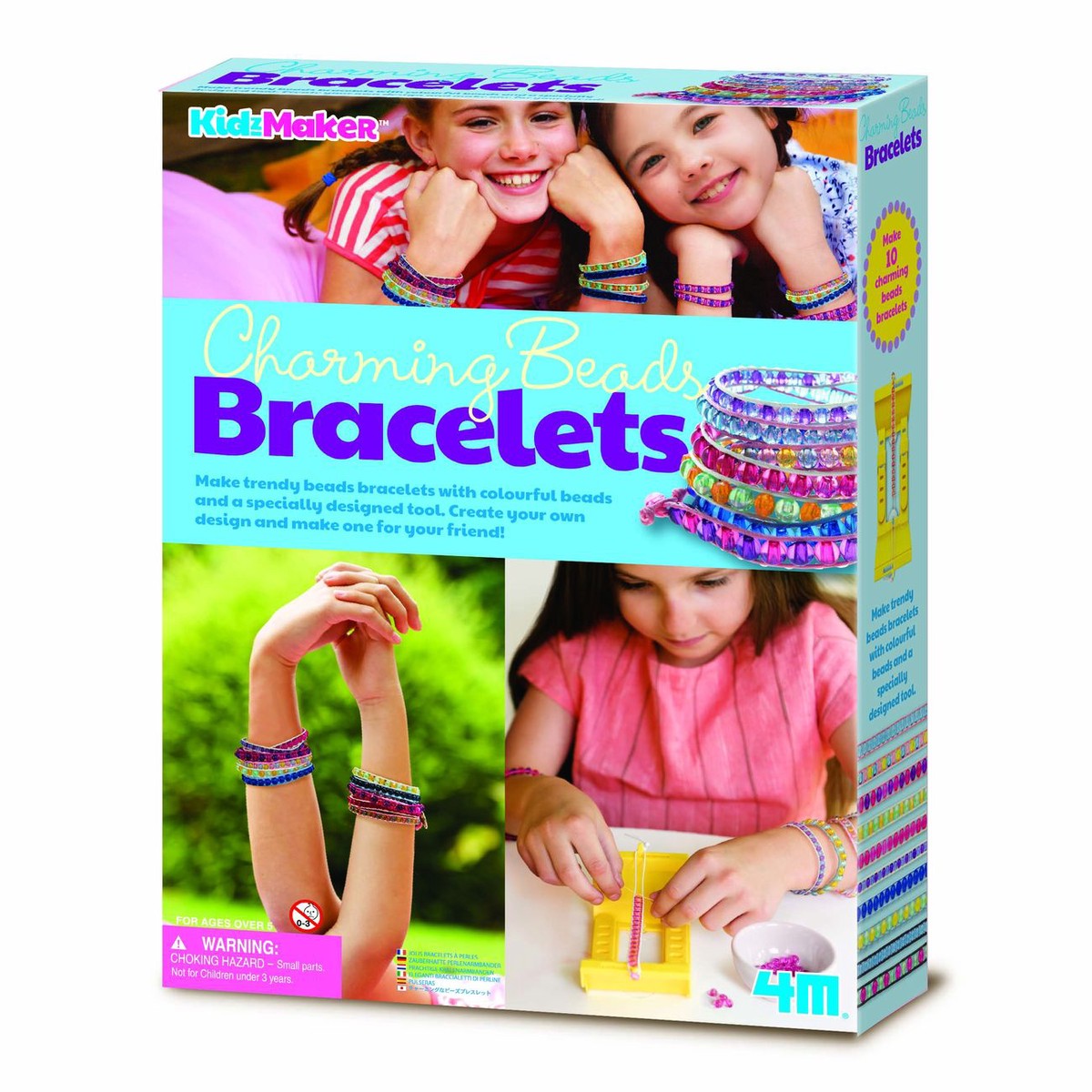 4M KidzMaker Charming Beads Bracelets