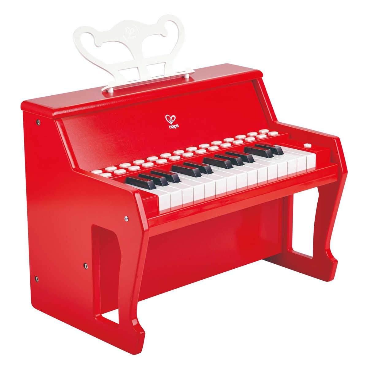 Hape Learn With Lights Piano Red