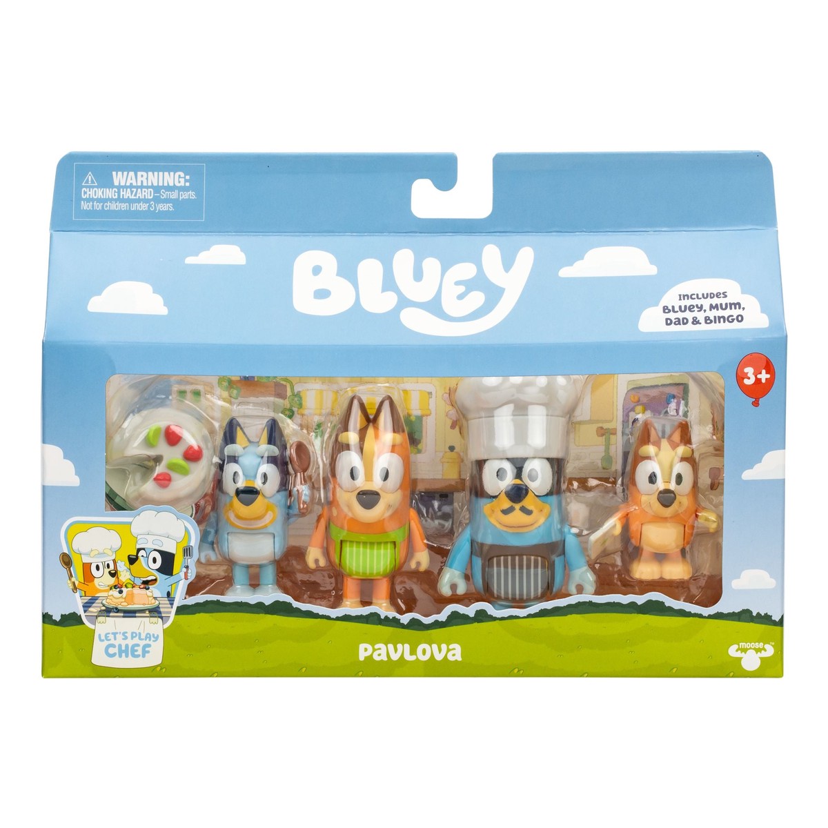 Bluey Series 13 Figure 4 Pack - Pavlova