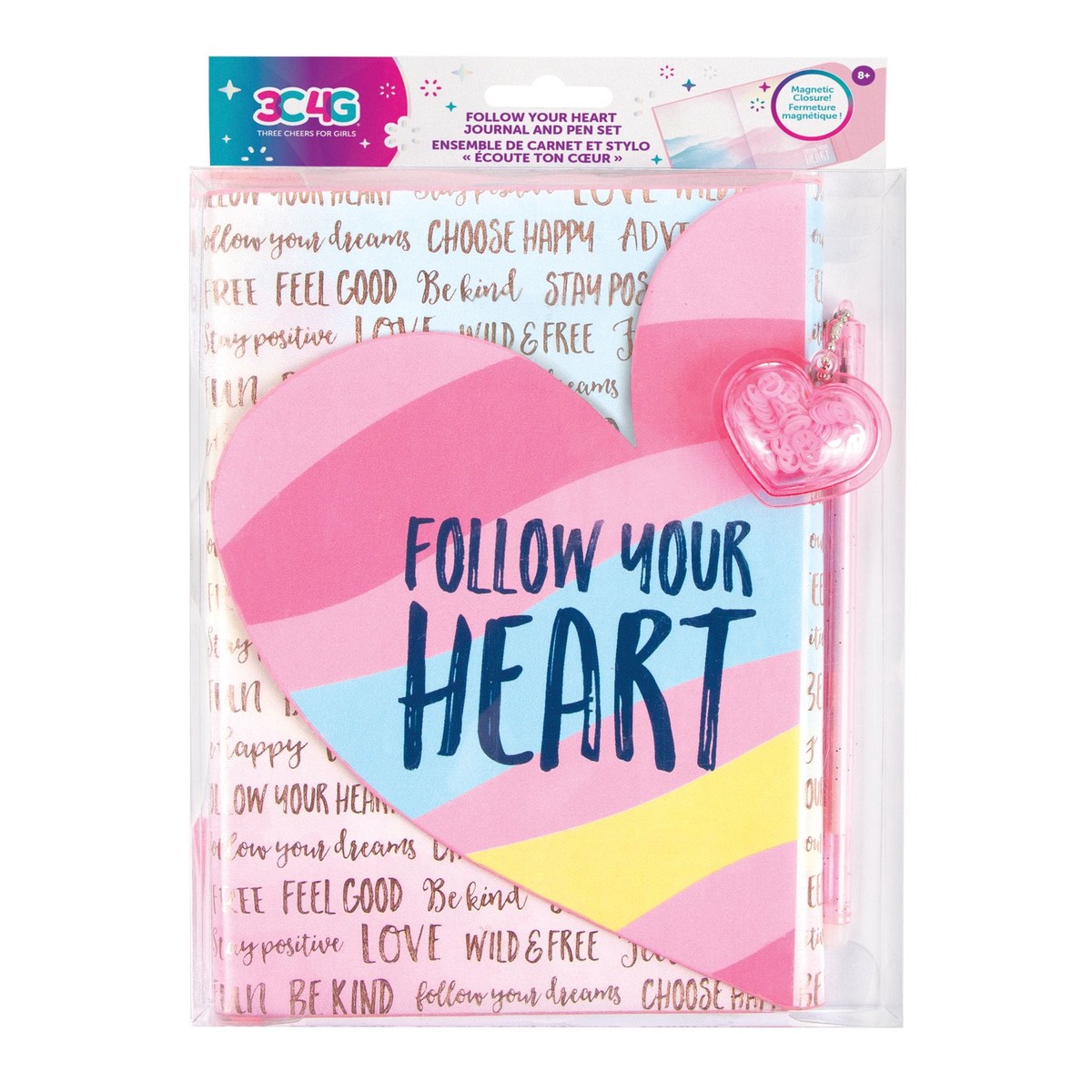 3C4G Follow Your Heart Journal And Pen Set