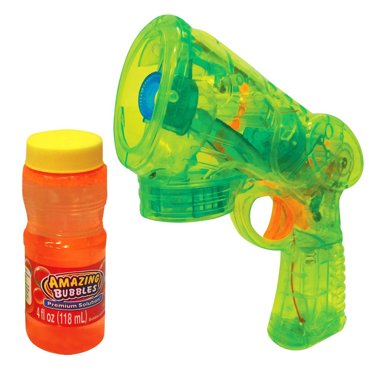 BILLION BUBBLES SPINNING LIGHT BUBBLES BLASTER ASSORTED STYLES