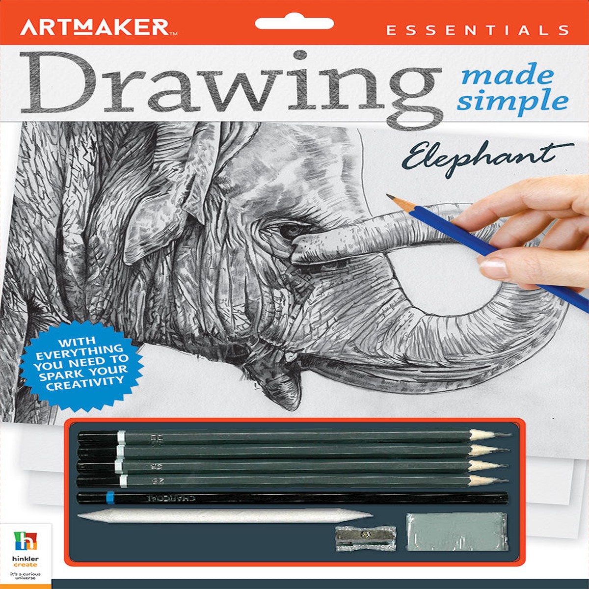 Art Maker Essentials Drawing Made Simple: Elephant