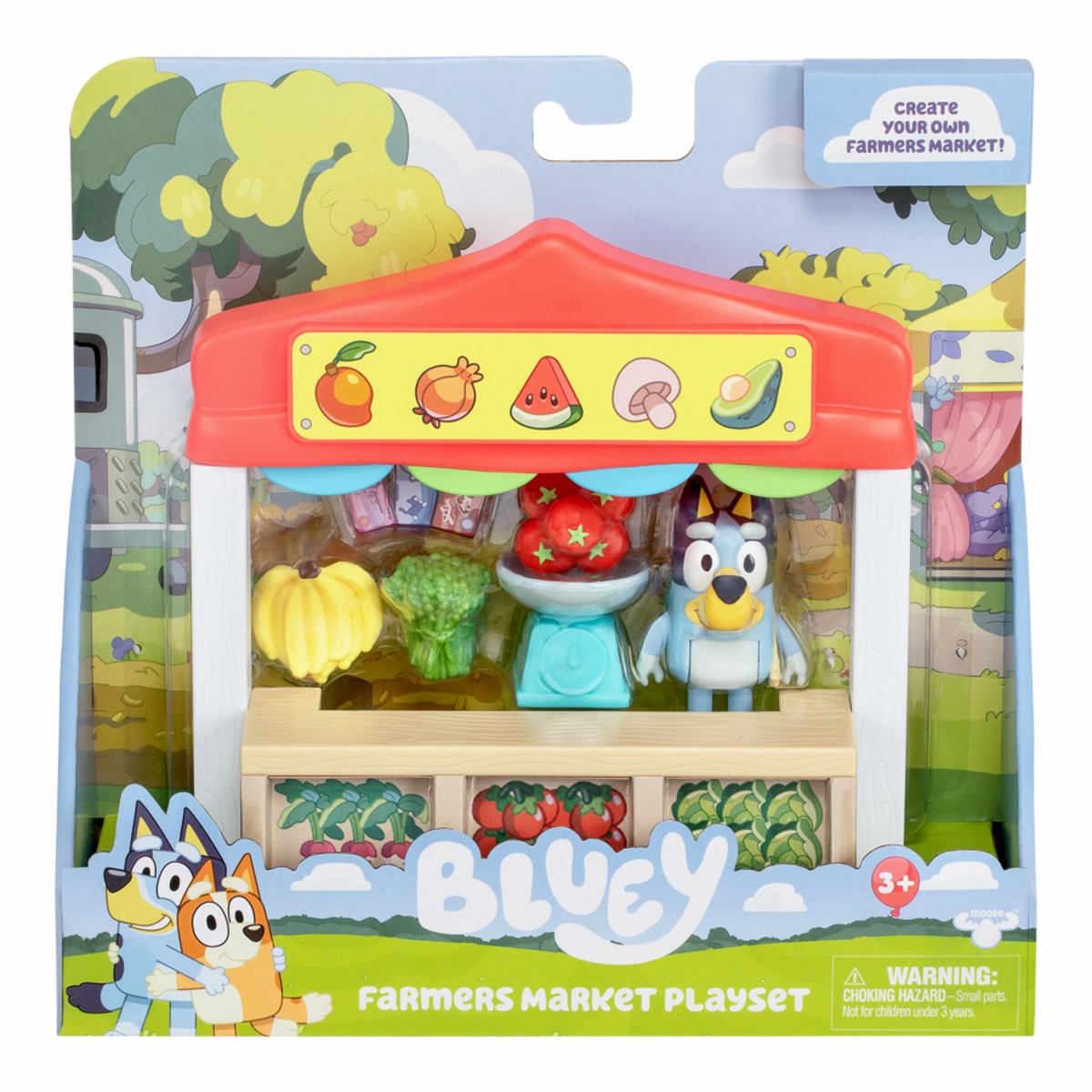 Bluey Mini Playset - Farmers Market