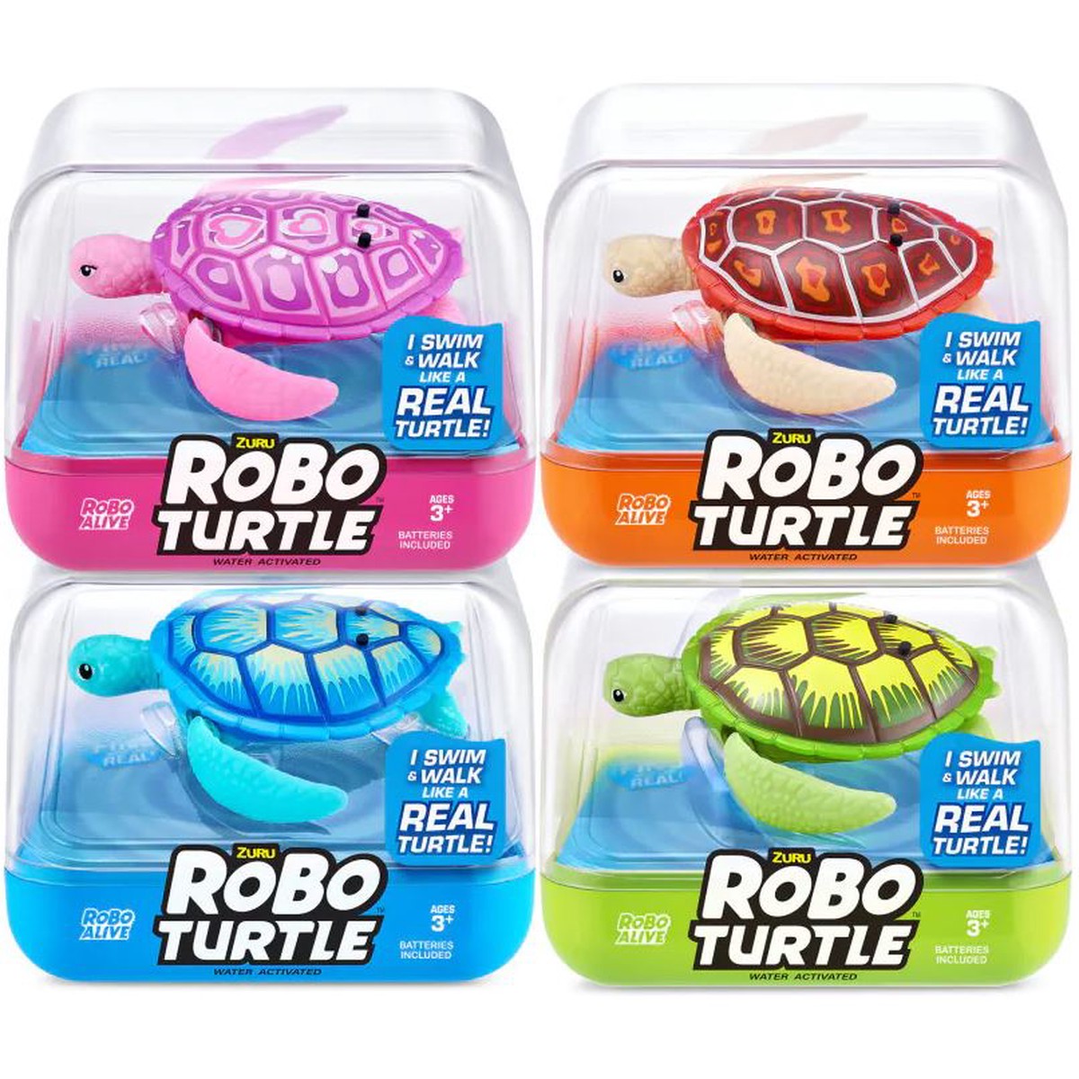 ZURU Robo Alive Robo Turtle Assorted Styles