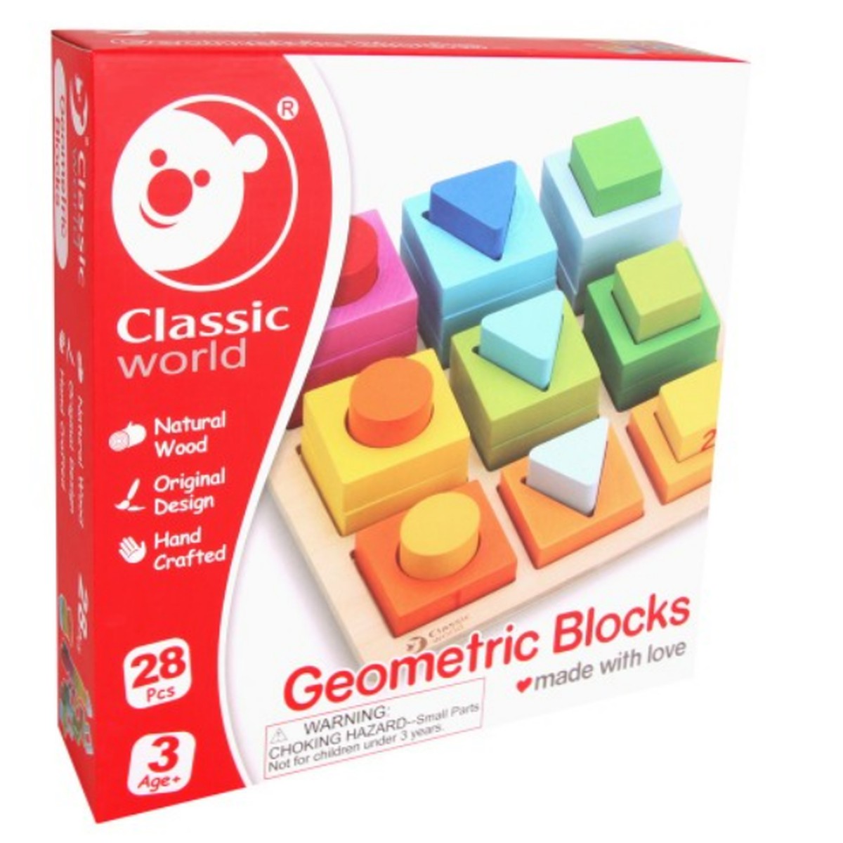 Classic World Geometric Blocks
