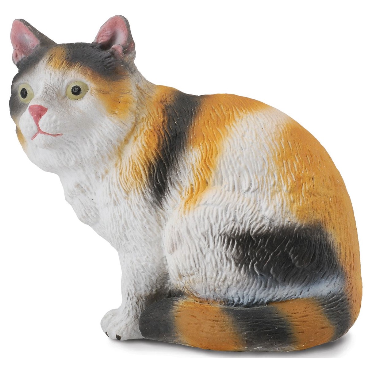 Collecta 3-Colour House Cat Sitting (Green)