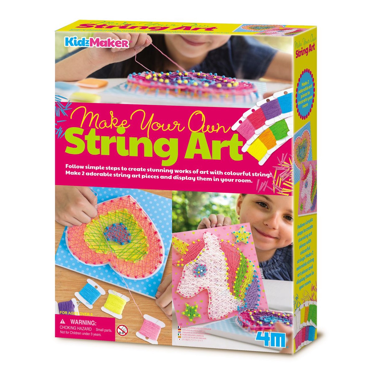 4M KidzMaker Make Your Own String Art