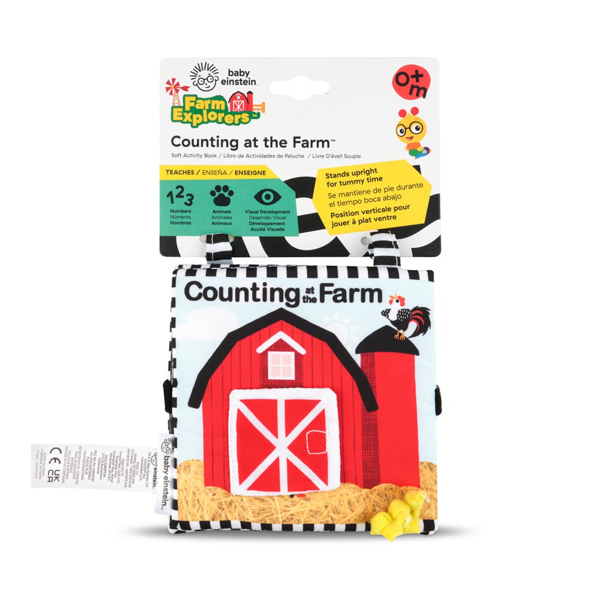 Baby Einstein Counting At The Farm Soft Activity Book