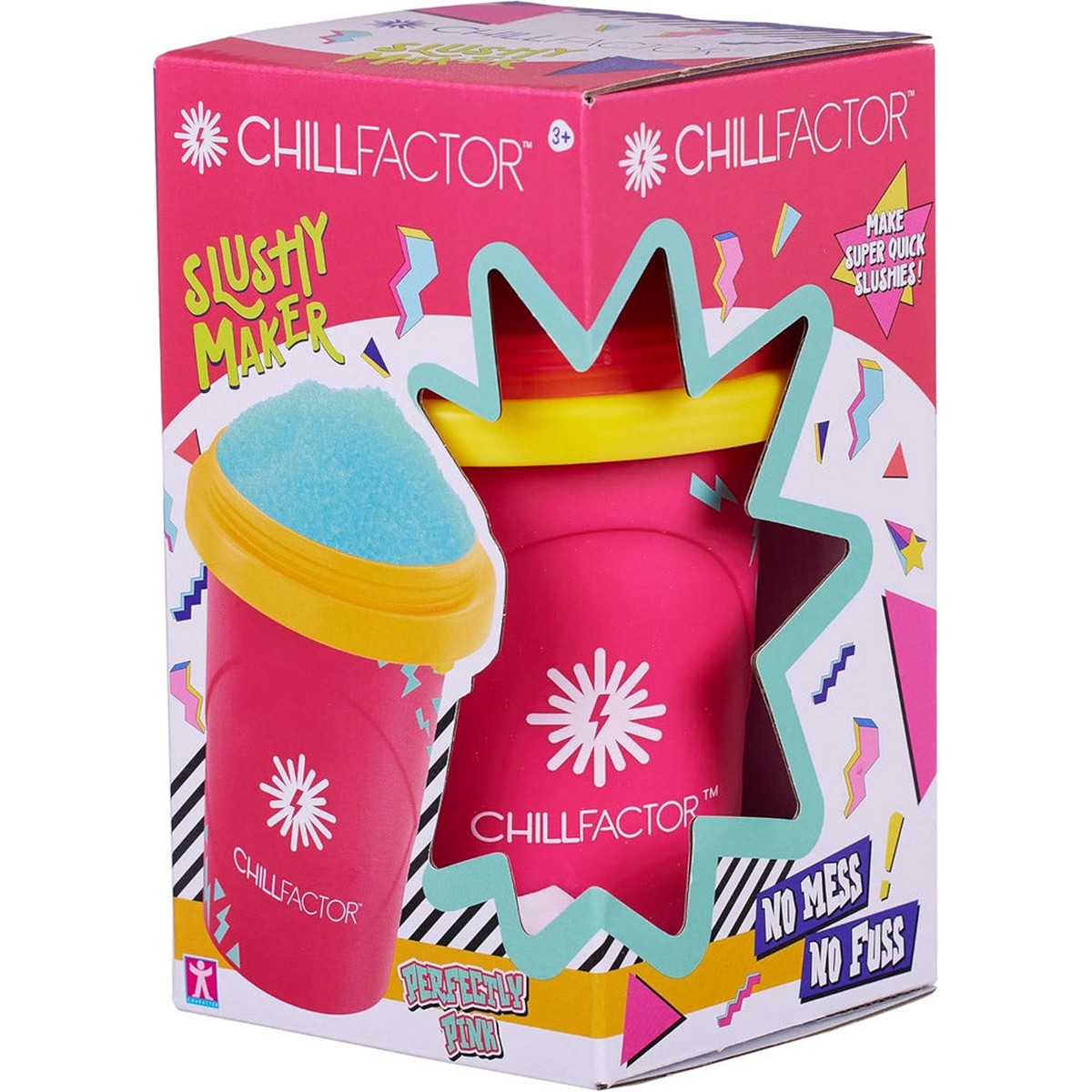 Chill Factor Slushy Maker Colour Shock Perfectly Pink