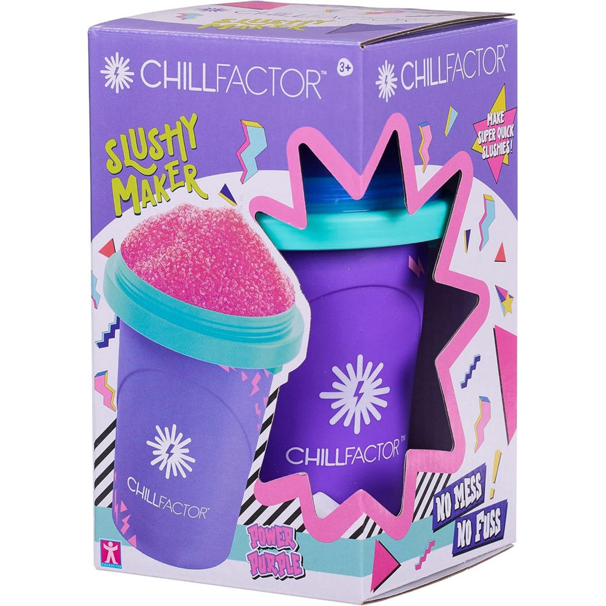 Chill Factor Slushy Maker Colour Shock Power Purple