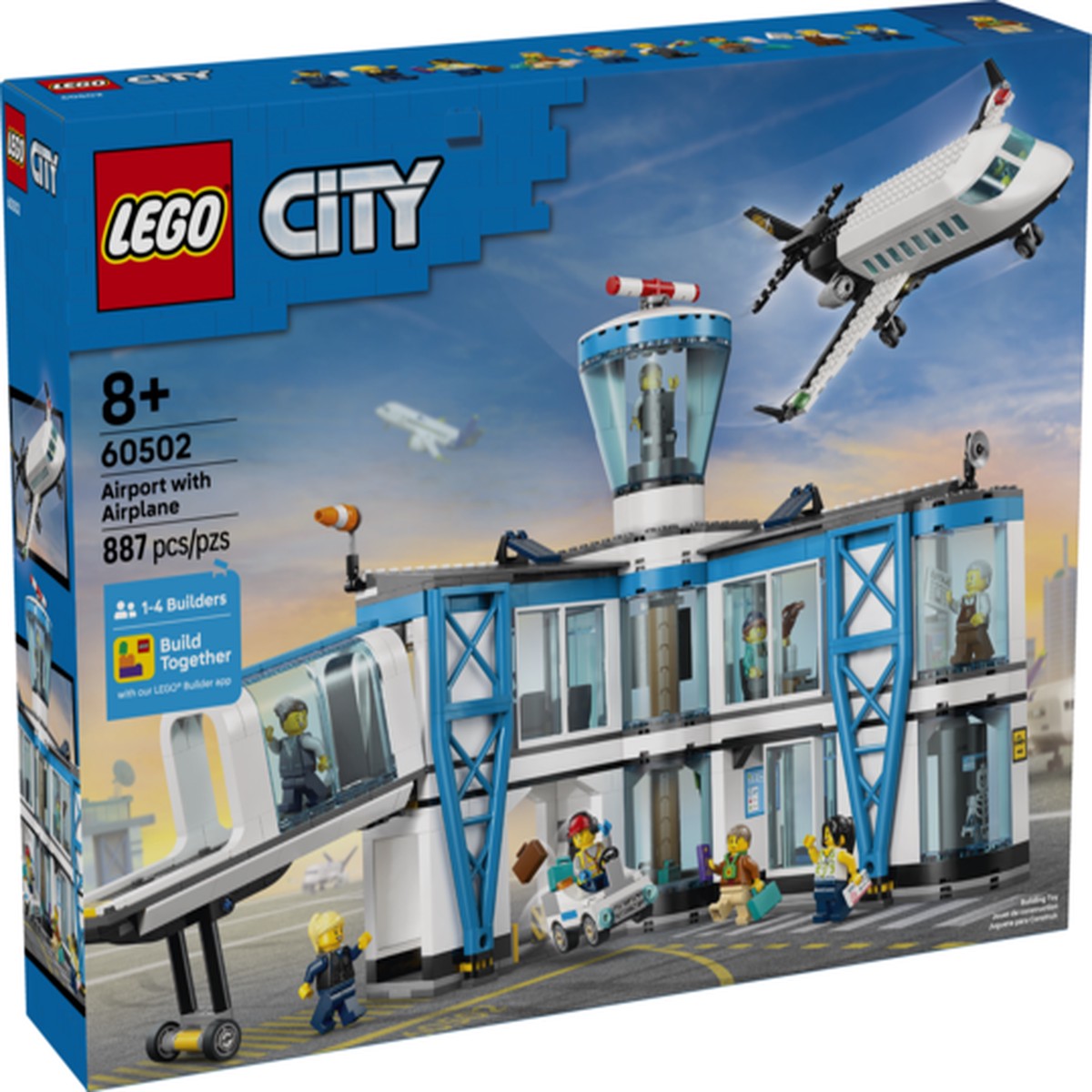 Airport with Airplane (60502)