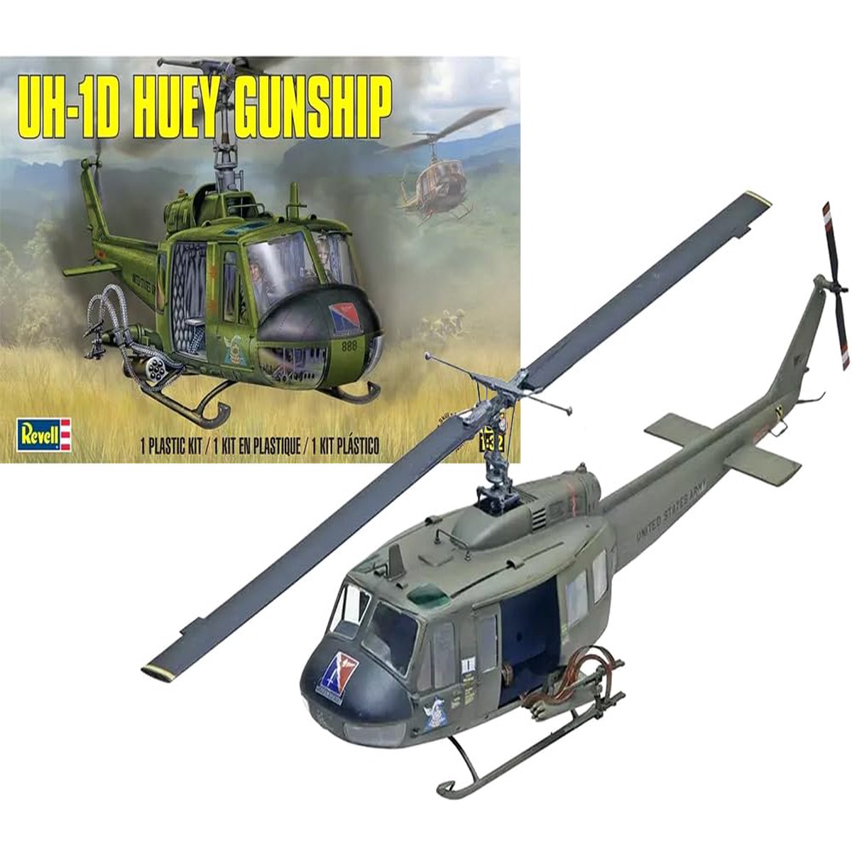UH-1D Huey Gunship (1/32)