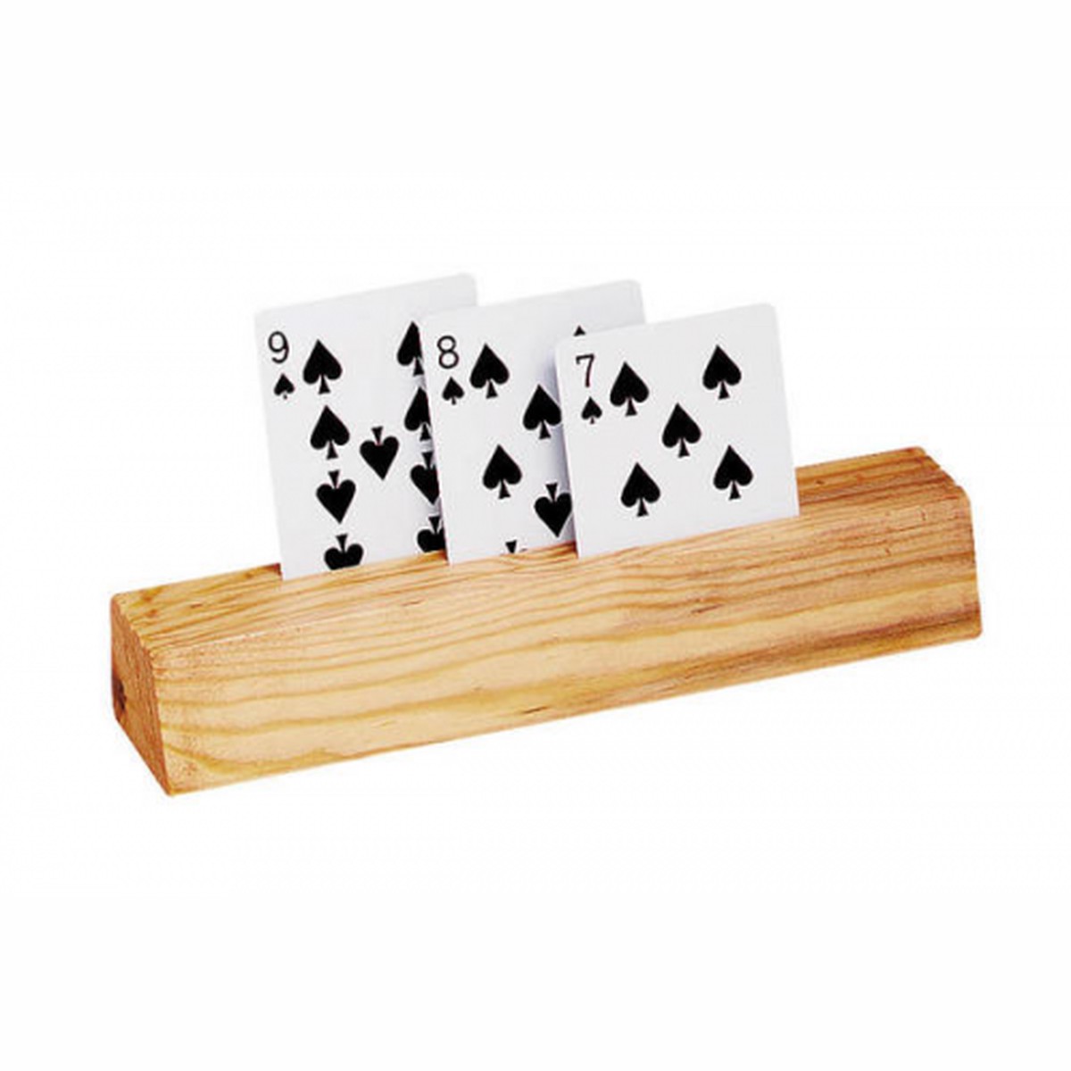 Wooden Card Holders (2x 9" three slot)