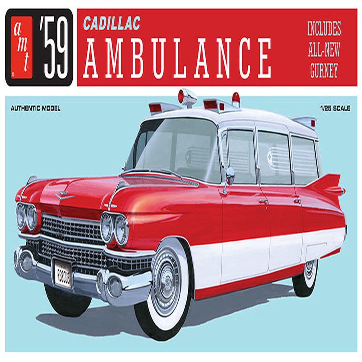 1959 Cadillac Ambulance (1/25)