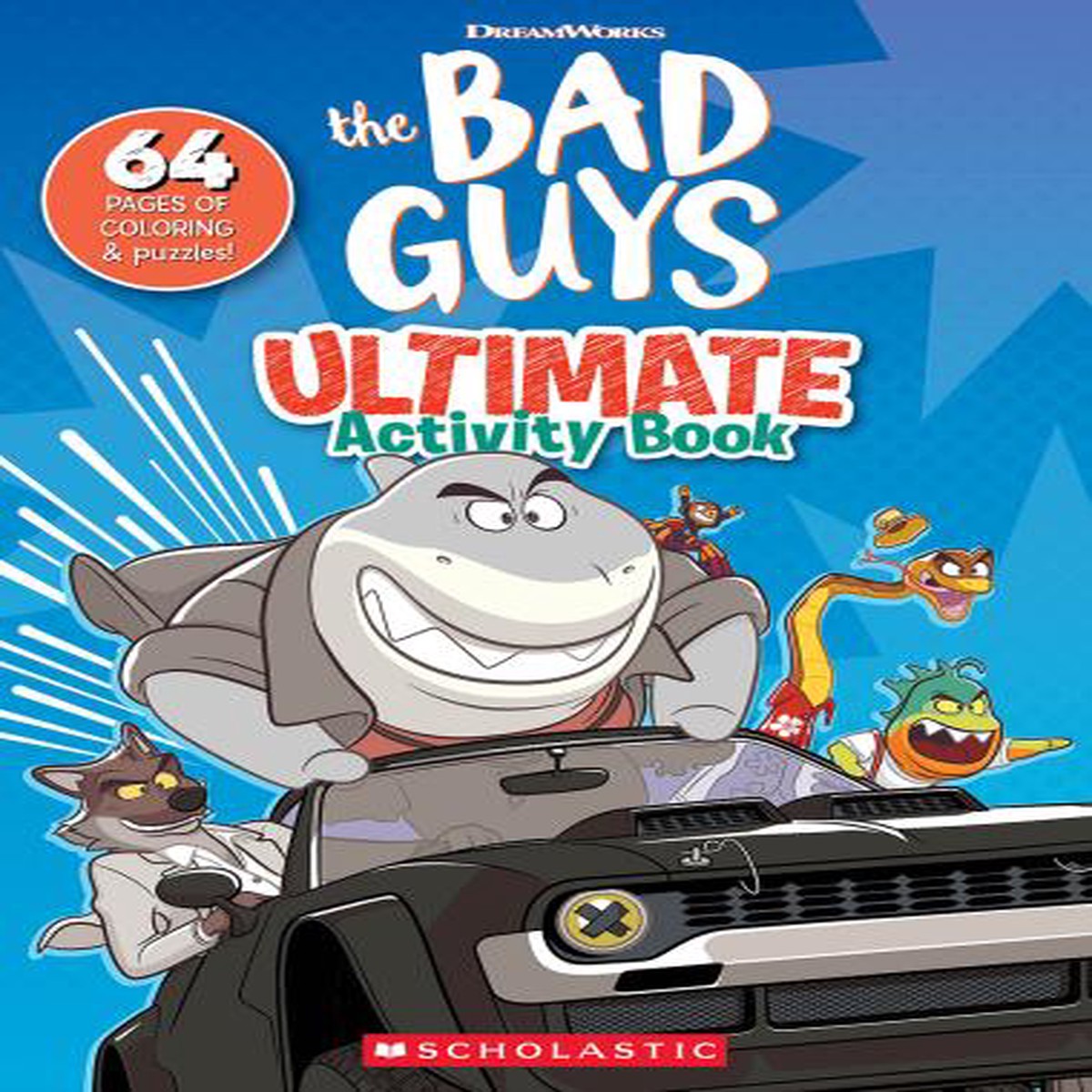 Bad Guys: Movie Activity Book