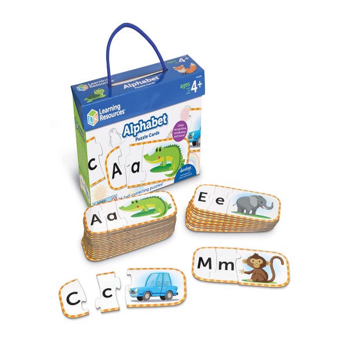 Alphabet Puzzle Cards (upper and lowercase letters)