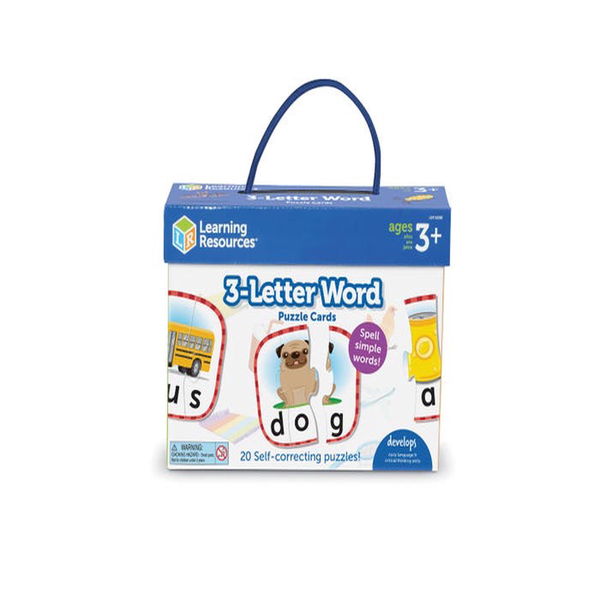 3-Letter Word Puzzle Cards