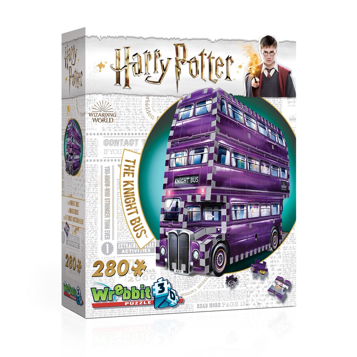 Wrebbit 3D Hogwarts The Knight Bus