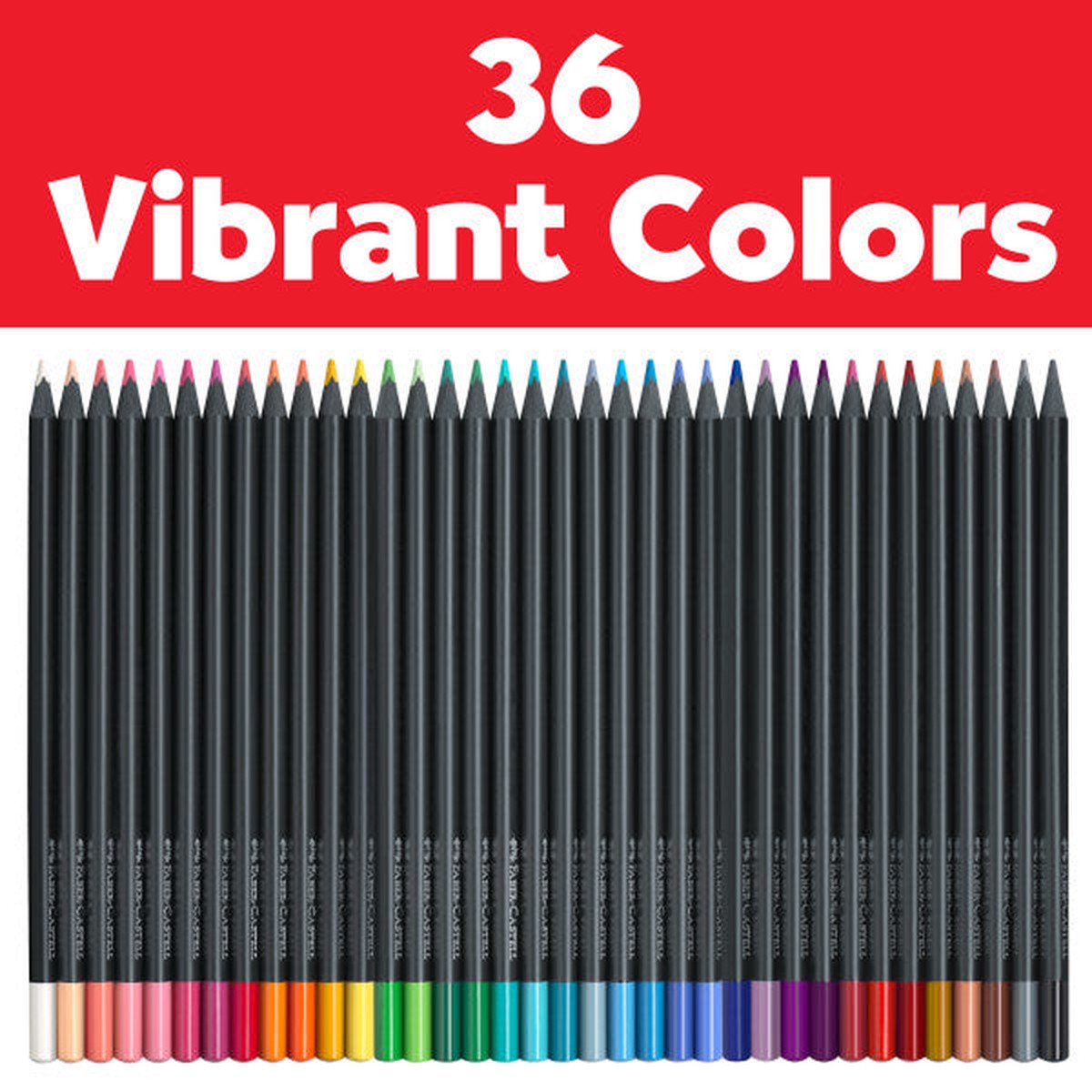 Black Edition Coloured Pencils (Box of 36)