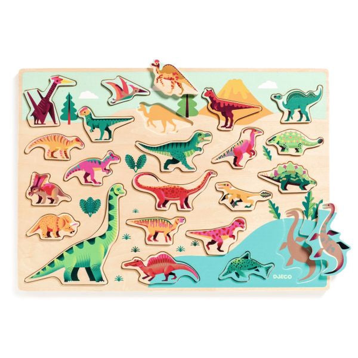 Puzzlo Dino (by Djeco)