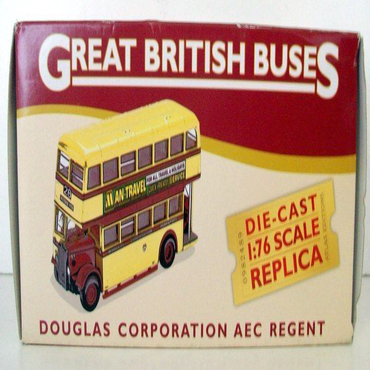 ATLAS 1/76 - 4 655 111 DOUGLAS CORPORATION AEC REGENT