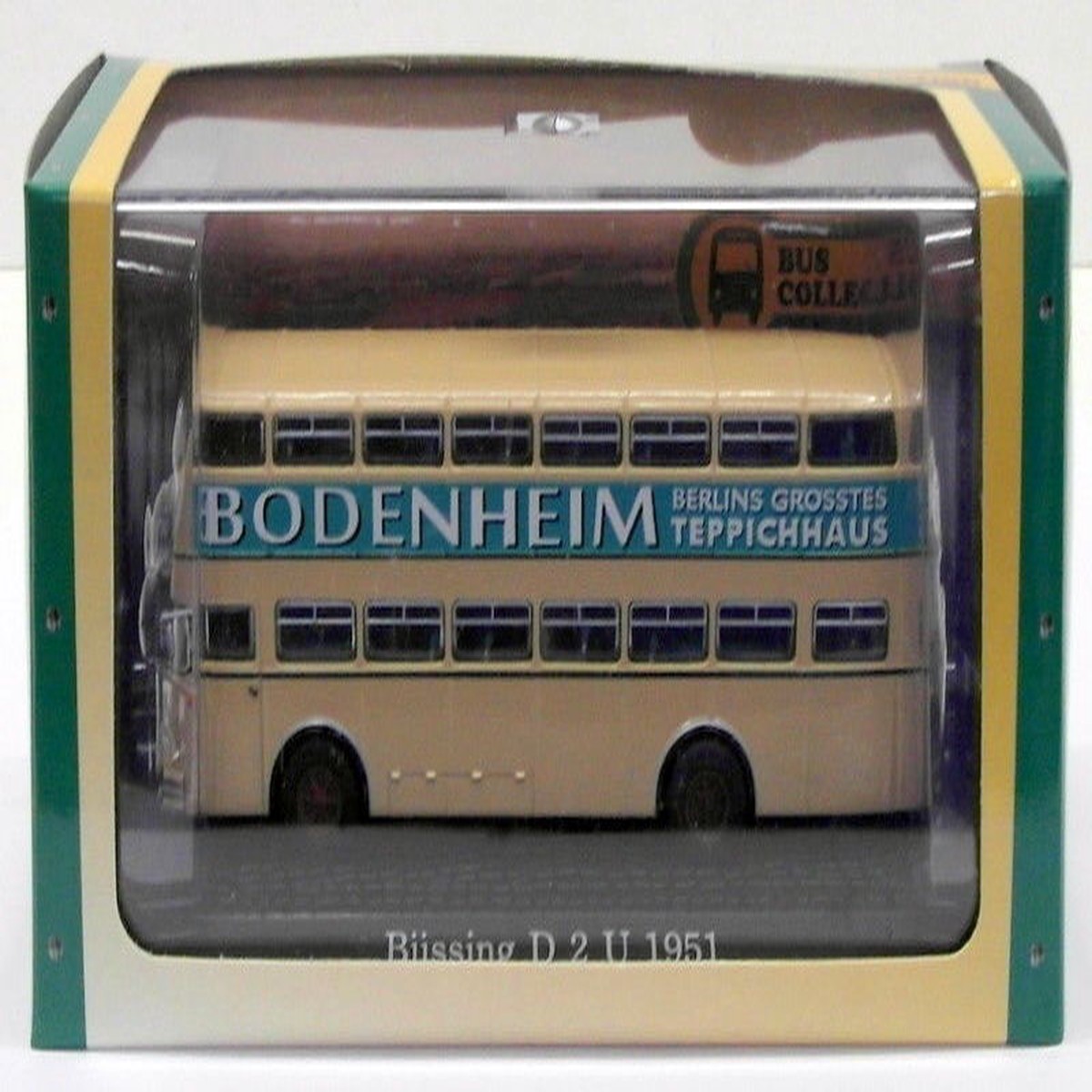 Atlas Editions 1/76 Scale 7 163 105 - 1951 Bussing D 2 U - Beige